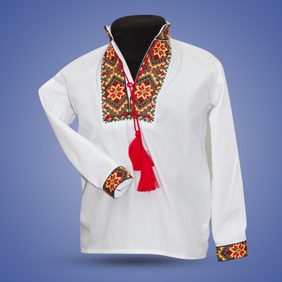 Embroidered shirt for boy "Gerdan"